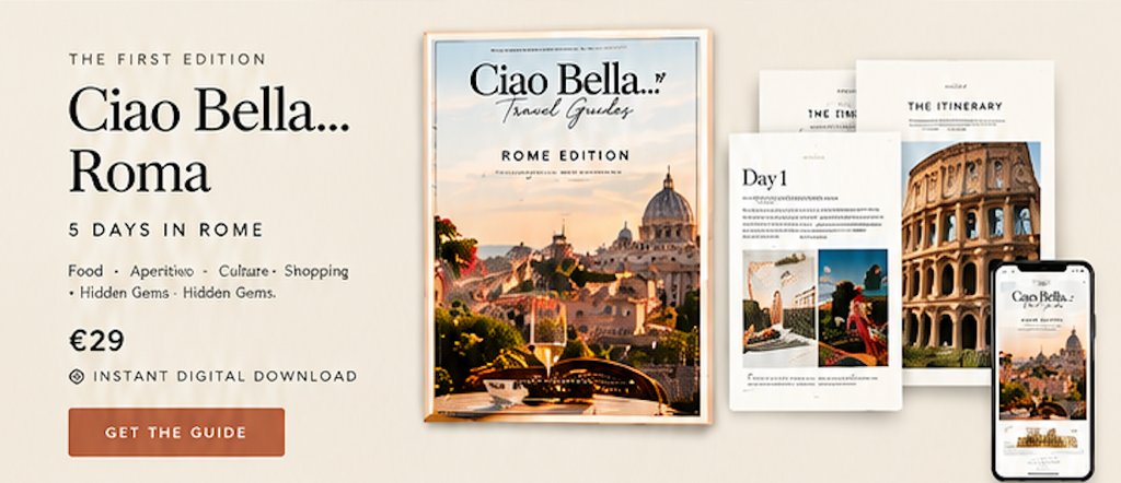 Ciao Bella... Roma Edition | The Ultimate 5-Day Rome Travel Guide