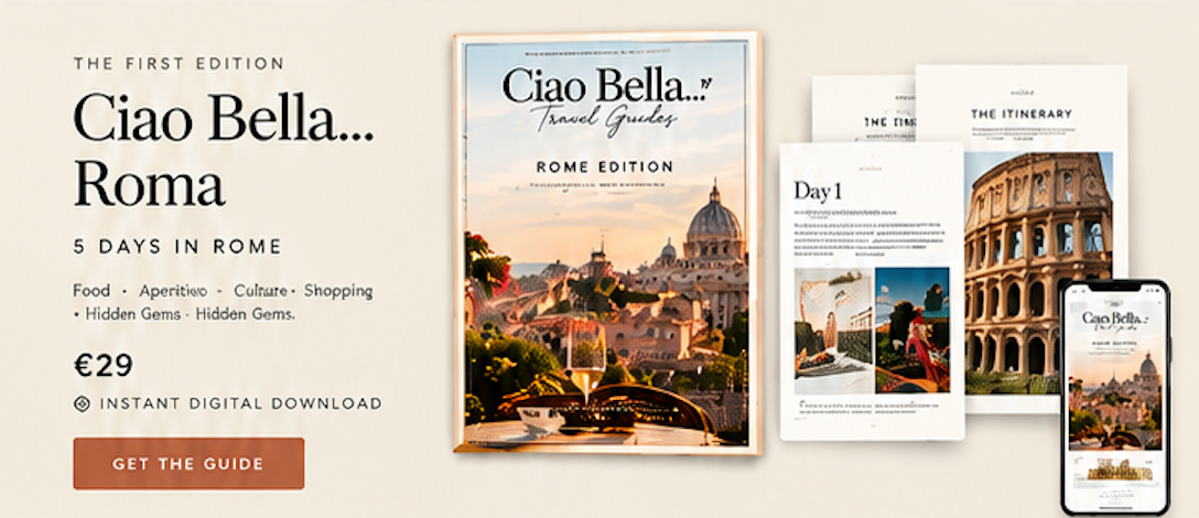 Ciao Bella... Roma Edition | The Ultimate 5-Day Rome Travel Guide
